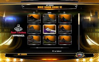 NBA 2K13 Nike Zoom Kobe Bryant VII (7) Shoes