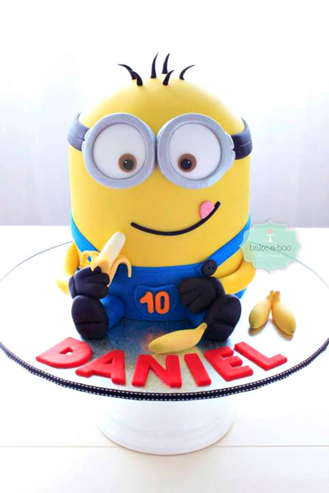 ... Despicable Me Minion Birthday Cakes minion birthday cake eating