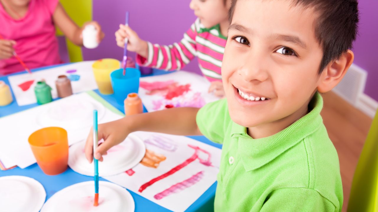 Unlocking Creativity: The Benefits of Finger Painting, Play Dough, and Threading Beads
