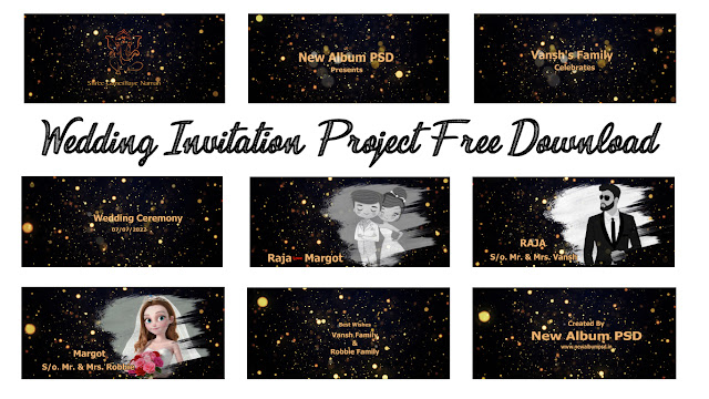 Wedding Invitation Project Free Download