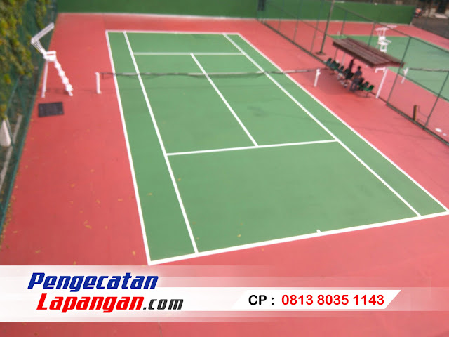 harga jasa cat lapangan tenis, warna cat lapangan, harga cat lapangan tenis