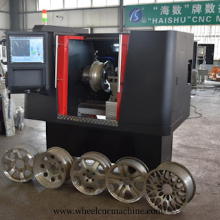 alloy wheel lathe CK6160W Exported To Germany