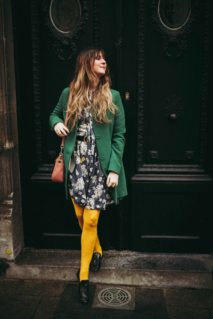 Outfit: rediscovering yellow tights - THE STYLING DUTCHMAN.
