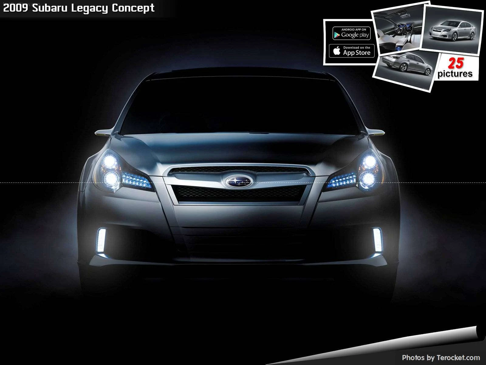 Hình ảnh xe ô tô Subaru Legacy Concept 2009 & nội ngoại thất