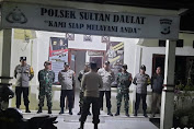 Sinergitas TNI-Polri Lakukan Patroli Malam Jaga Harkamtibmas