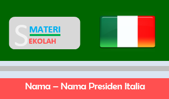 Daftar Nama Presiden Italia dari Tahun ke Tahun  Daftar Nama Presiden Italia dari Tahun ke Tahun (Terlengkap)