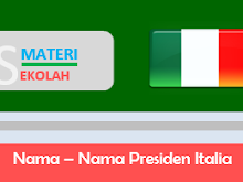 Daftar Nama Presiden Italia Dari Tahun Ke Tahun (Terlengkap)