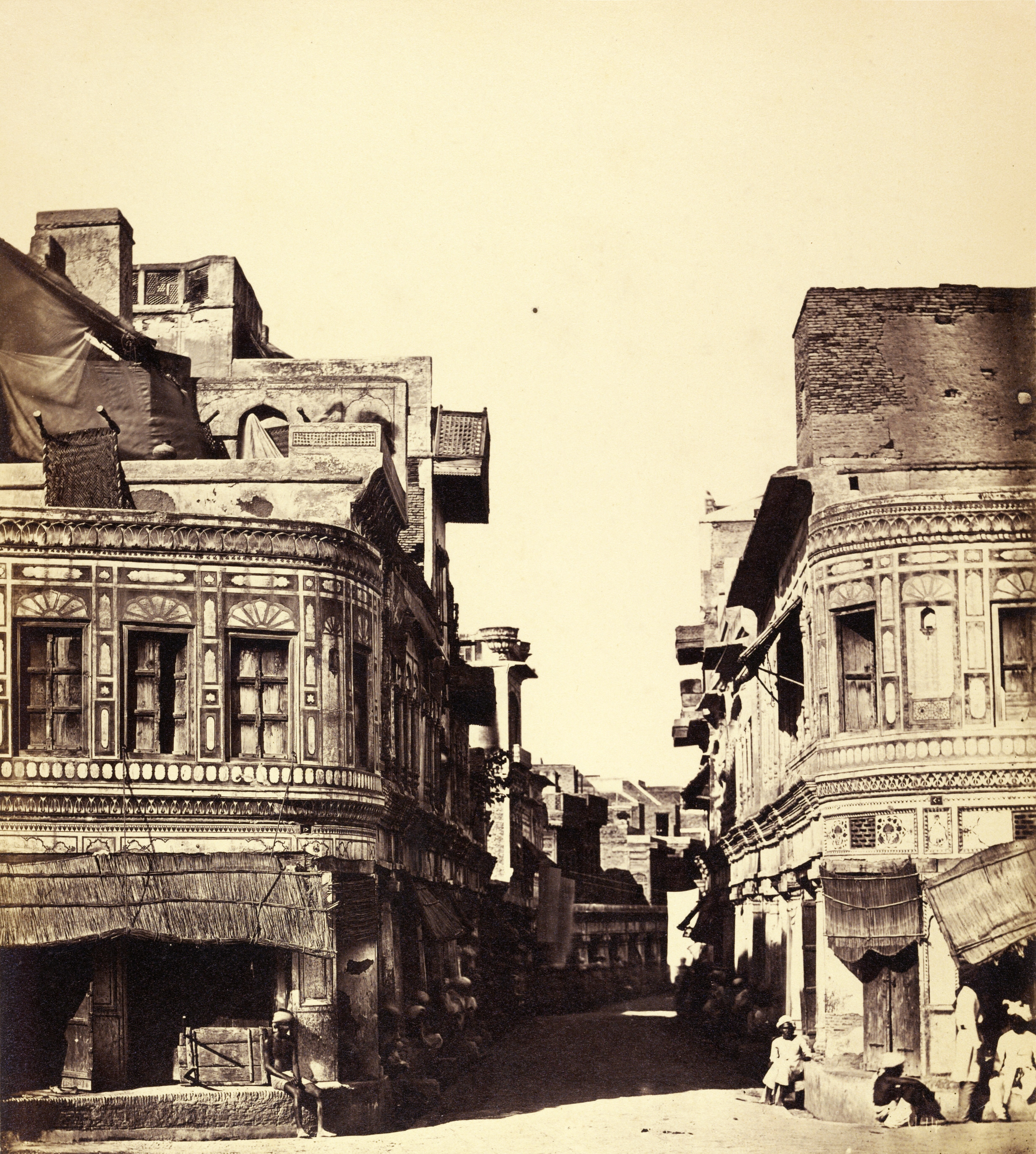 Katra Ahluwalia Street, Amritsar, Punjab, India | Rare & Old Vintage Photos (1858)