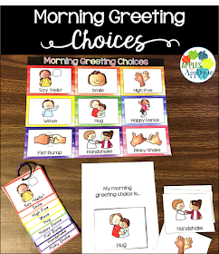 Morning Greeting Choices | Apples to Applique