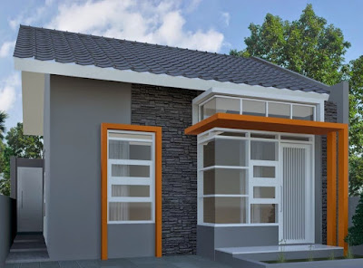 model rumah sangat sederhana terbaru