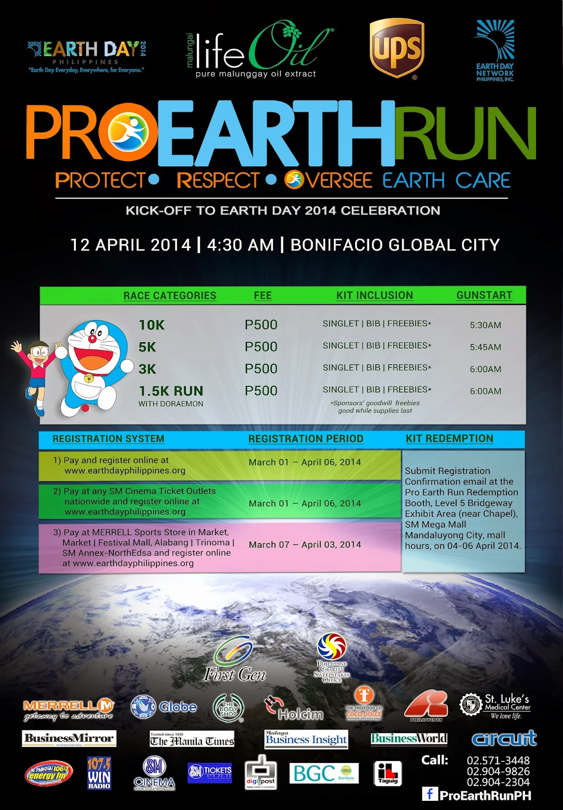 Pro Earth Run: Protect, Respect, Oversee