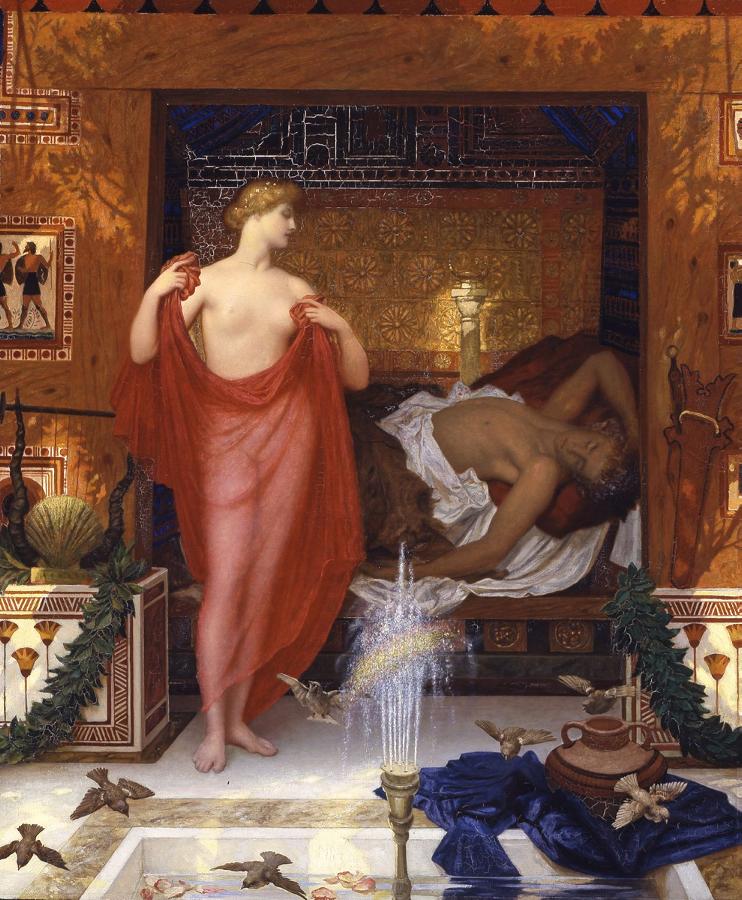 Sir William Blake Richmond: Héra dans la maison d'Héphaistos, 1902