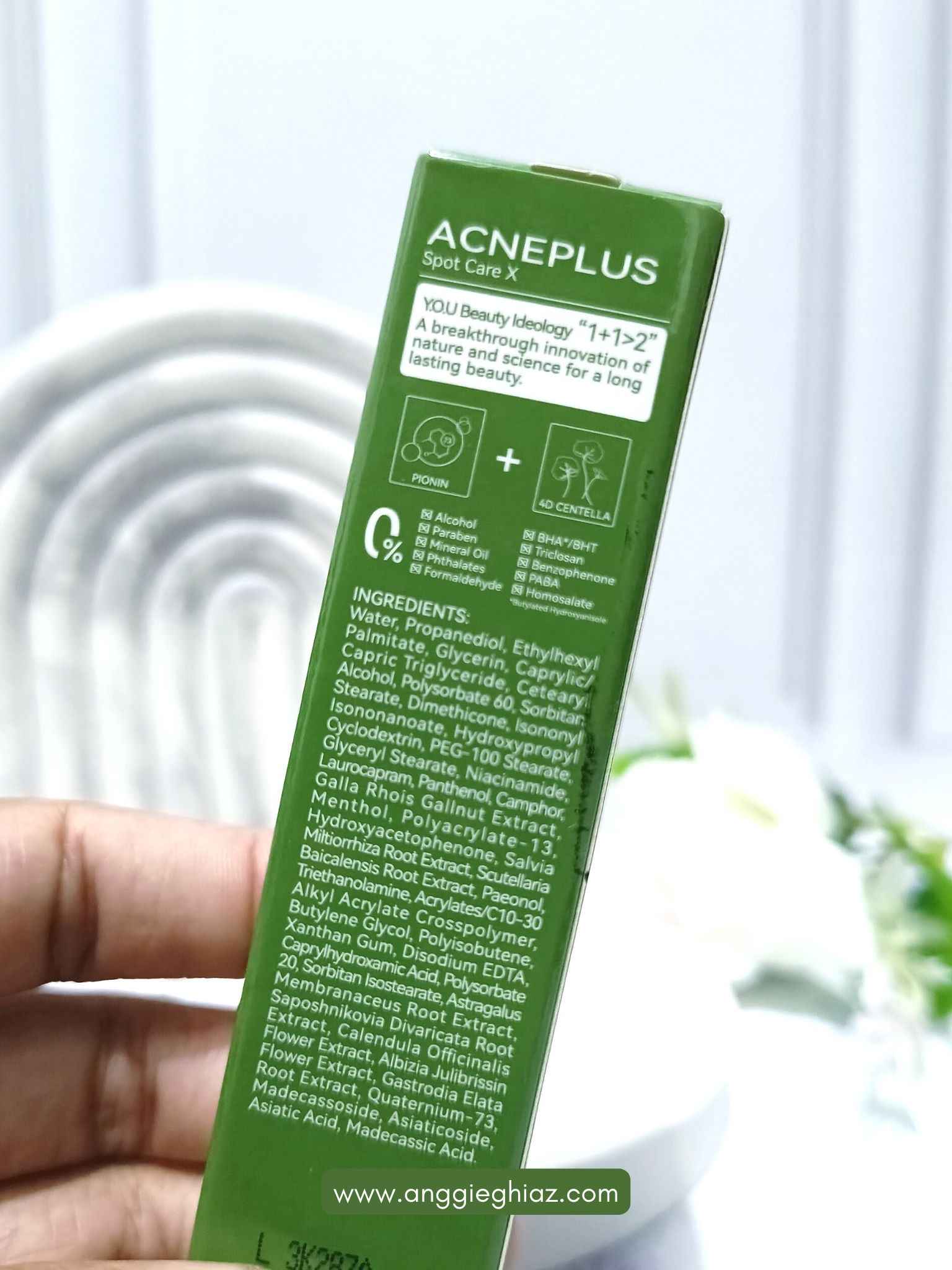 Ingredients YOU Acneplus Spot Care