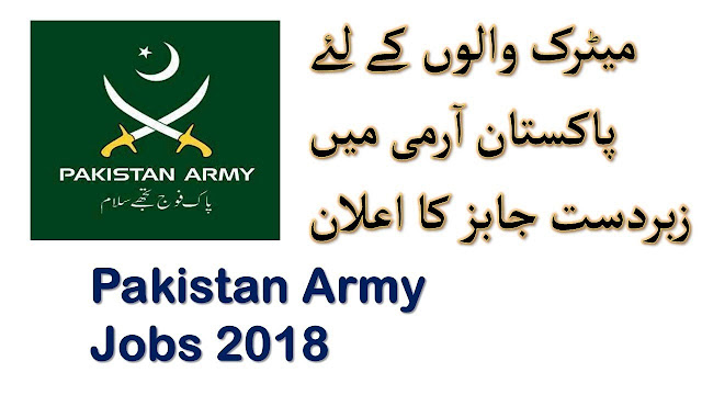 Pakistan Army General Head Quarter -Apply Now In Pakistan Army Jobs 2019