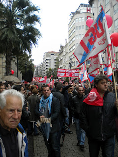 Manifestación 1 de mayo de 2012 en Vigo