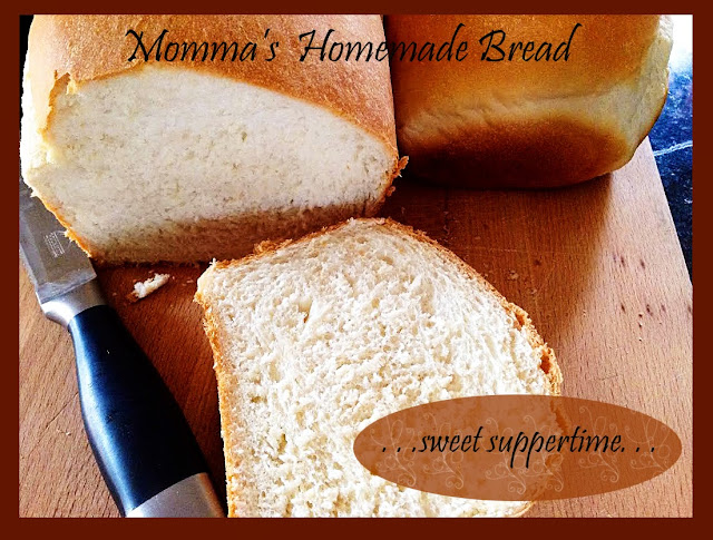 Homemade Bread, bread, sweet suppertime