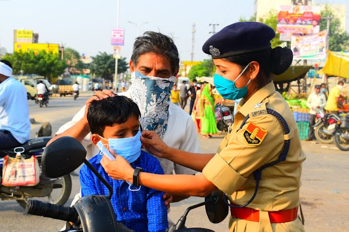 पुलिस का उद्देश्य केवल चालान काटना नहीं, लोग खुद जागरूक होकर मास्क का महत्व समझें- आरपीएस लक्ष्मी सुथार