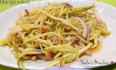 Mango salad - Issan Thai Food