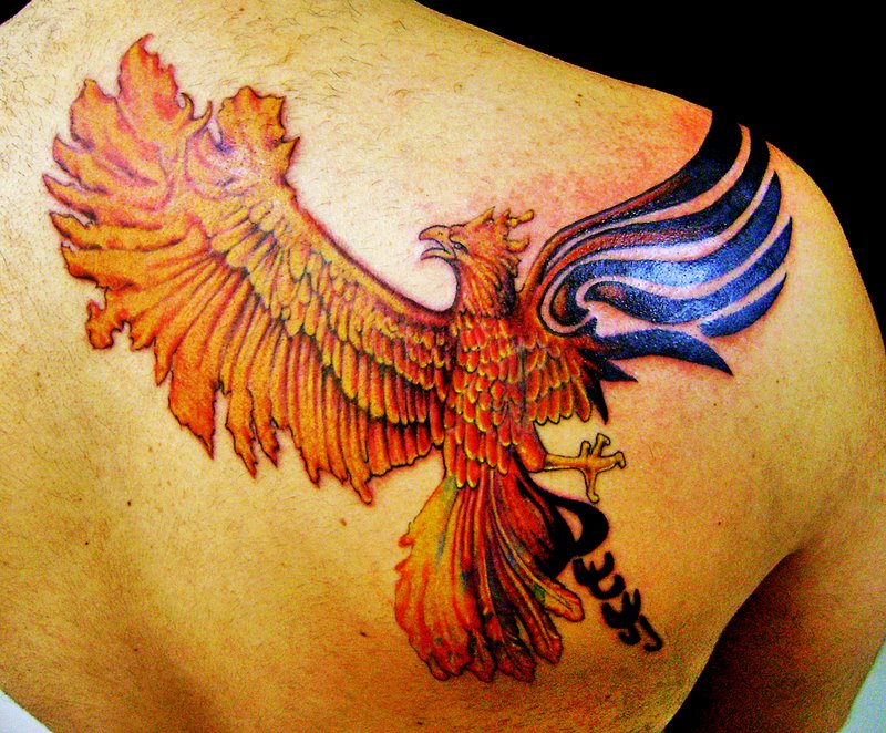 tattoo fenix tribal
