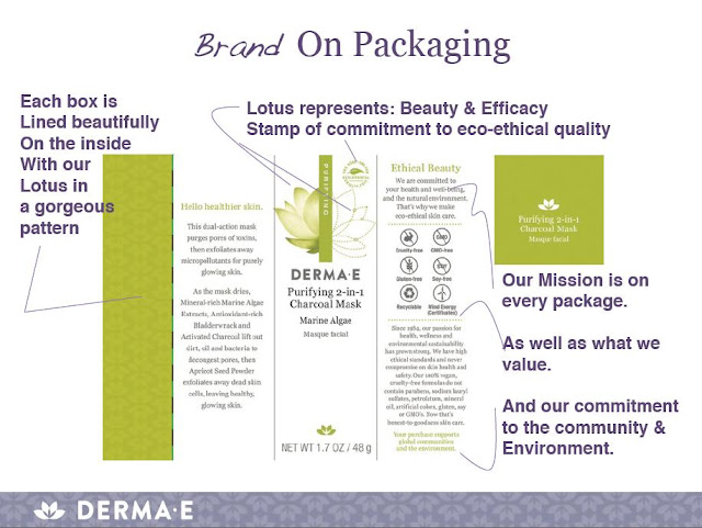 Derma E, skin care, packaging