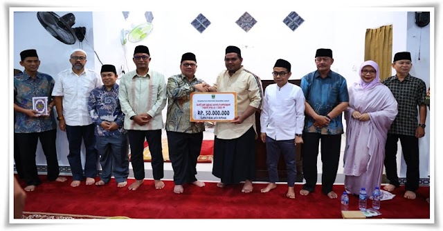 Muhidi Pimpin Safari Ramadhan di Masjid Al Ikhlas Batipuh Panjang, Ini Ajakannya