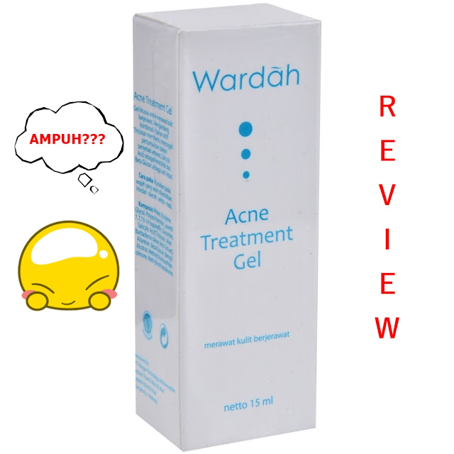  Produk yang akan saya review kali ini ialah salah satu item dari  Review Wardah Acne Treatment Gel
