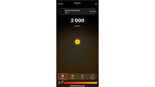 شرح بوت التعدين على تليجرام DOT