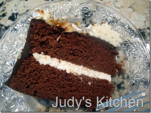 OF devils food cake