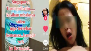 Botol Aqua Viral di Tiktok FYP Trending di Singapura 