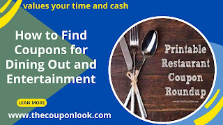 How to Find Coupons for Dining Out and Entertainment