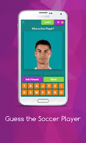 App Guess the Soccer Player Trivia Cristiano Ronaldo