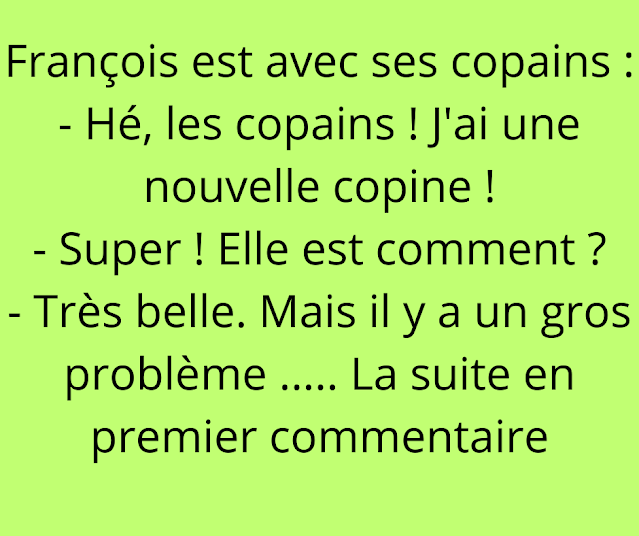 Blague sur François