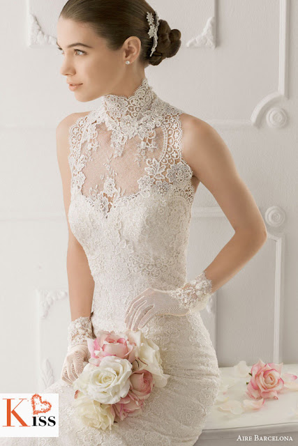 Aire Barcelona 2014 Lace Wedding Dresses