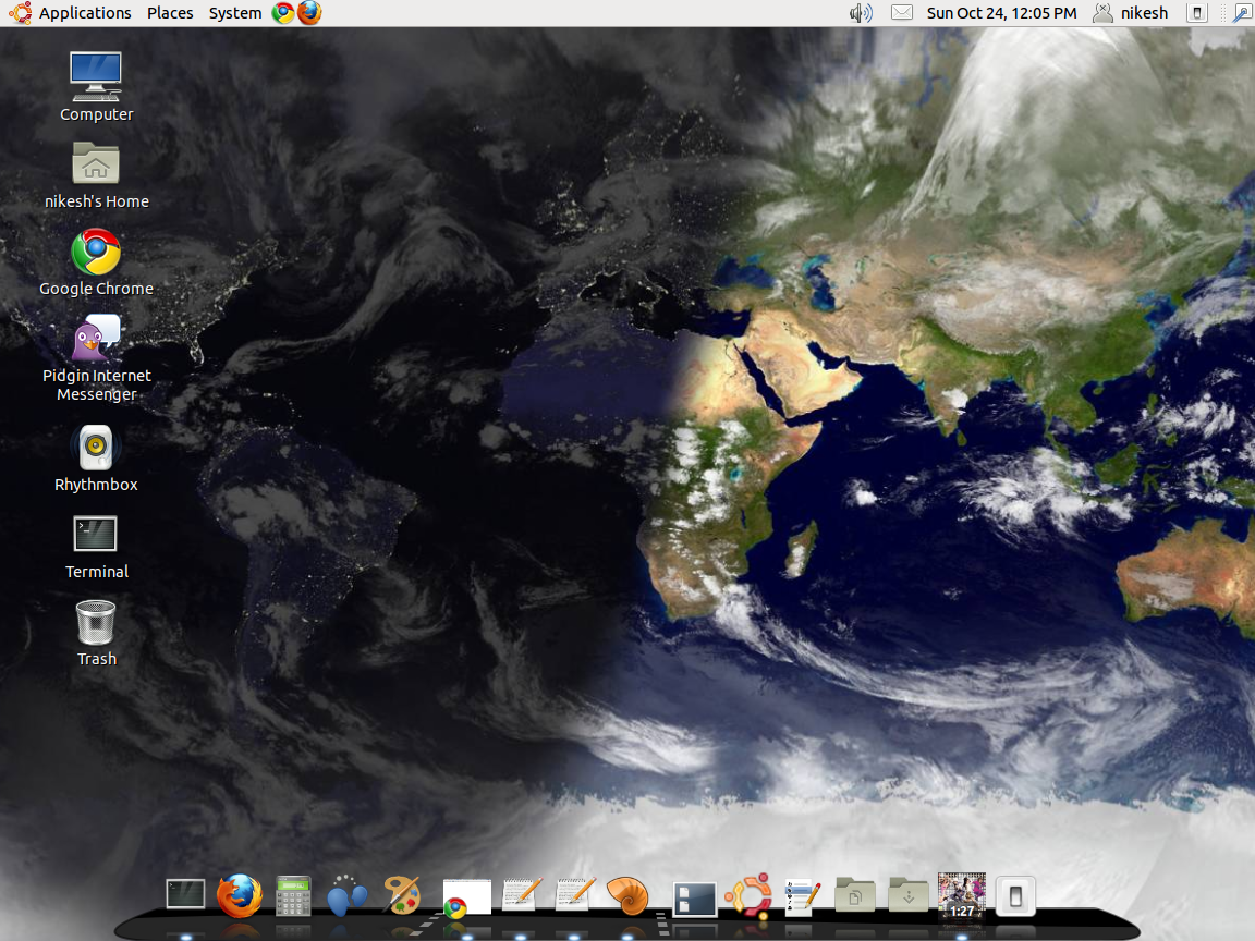 Real-time Sunlight Earth Wallpaper for Ubuntu Linux | Linux Blog
