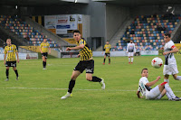 Partido del Barakaldo contra el Burgos