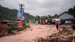 Puluhan Hektar Sawah gagal Panen, Rumah di 5 Desa Rusak Terdampak Banjir di Tanggamus