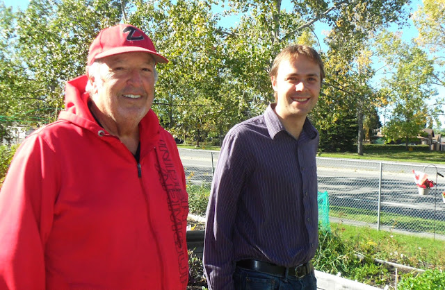 midsun community garden, graham sucha, MLA