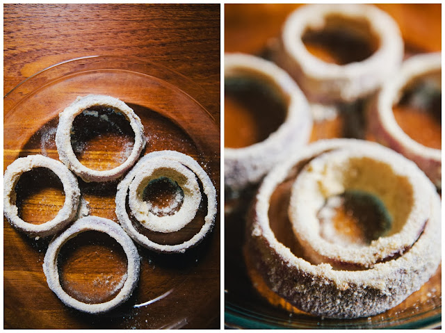 baked onion rings