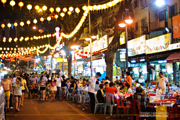 Jalan Alor Street Food Hawkers near Apple Hotel Bukit Bintang, Kuala Lumpur
