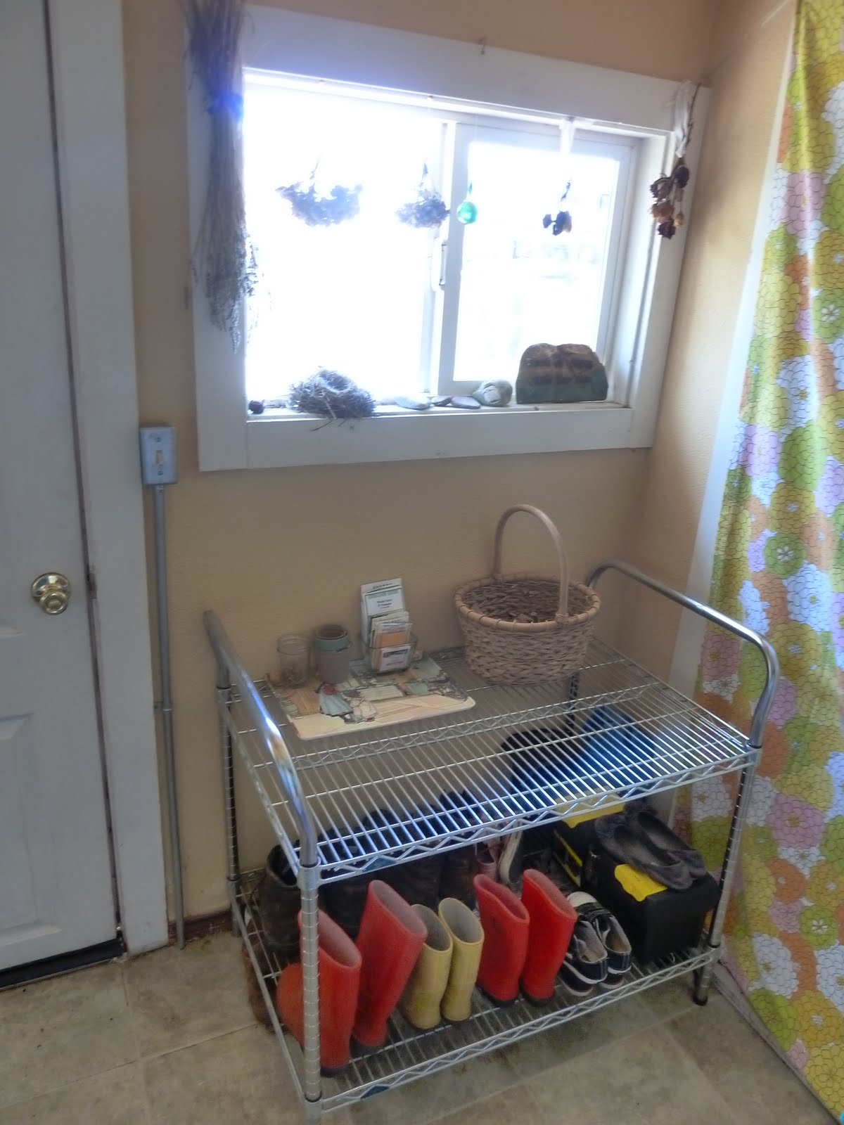 Urban Homestead Diaries: Mud Room Organization