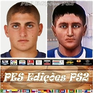  Marco Verratti (Paris Saint-Germain) - PSG - Itália - PES PS2