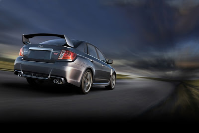 2011 Subaru Impreza WRX STI Rear