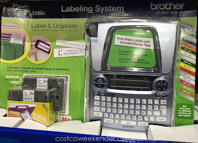 Make labels for everyday use with the Brother P-touch PT-1880c Labelmaker