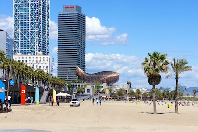 Strand van Barcelona