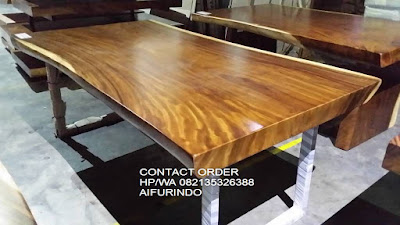 Meja trembesi jepara,furniture trembesi jepara,mebel meja trembesi,meja kayu suar,meja kayu meh,solid suar table,suar solid table