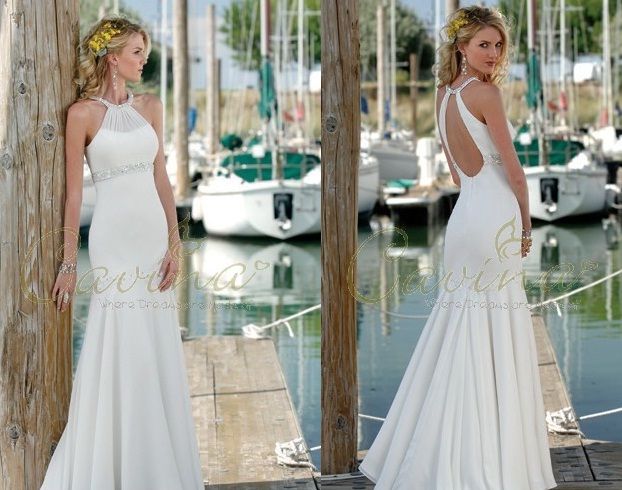 Carina casual Beach Wedding Dresses 2011