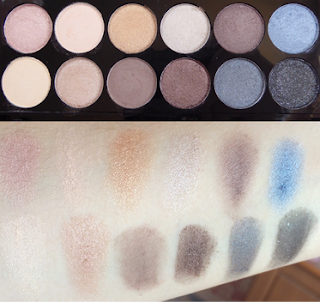 MUA 'Hall Of Fame' Eyeshadow Palette Swatches