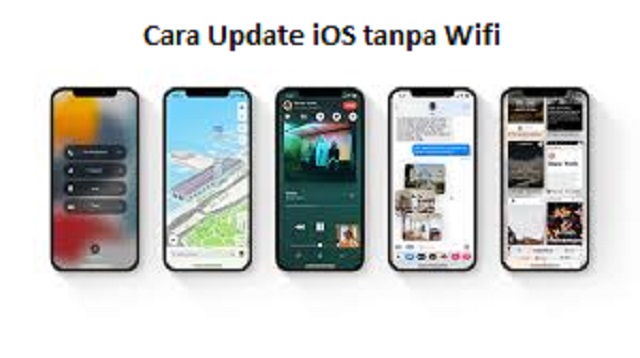 Cara Update iOS tanpa Wifi