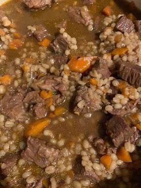 BEST EVER BEEF AND BARLEY SOUP