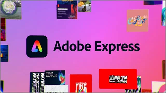 موقع Adobe Express